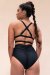 Lunalae Shorts High Waist Jemma Black XS