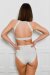 Pole Addict High Waist Shorts White Snake Print