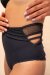 Lunalae Shorts High Waist Daisy Black M