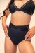 Lunalae Shorts High Waist Daisy Black L