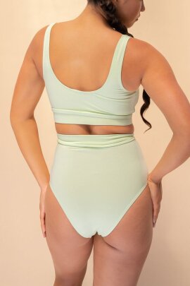 Lunalae Shorts High Waist Venus Light Green L