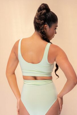 Lunalae Shorts High Waist Venus Light Green L