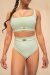 Lunalae Shorts High Waist Venus Light Green L