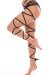 Bandurska Garter Straps für Beine Black XL
