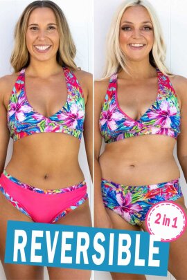 AMBR Designs Bikini Shorts Aloha XS