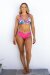 AMBR Designs Crop Halter Top Aloha S