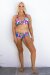 AMBR Designs Crop Halter Top Aloha S