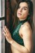 Dragonfly Top Lisette Velvet Emerald