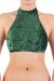 Dragonfly Top Lisette Velvet Emerald L