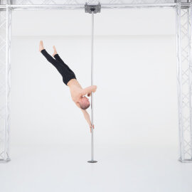 Lupit Pole Studio Champion Pole Chrome 45 mm
