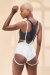 Lunalae Shorts Zena Garter White S