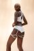 Lunalae Shorts Low Waist Olivia White