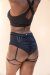 Lunalae Shorts High Waist Olivia Black L