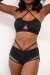 Lunalae Shorts Low Waist Jasmine Black XL