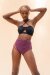 Lunalae Shorts High Waist Jasmine Mulberry