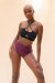 Lunalae Shorts High Waist Jasmine Mulberry S