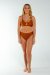 AMBR Designs Hook Crop Top Bronze M