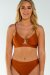 AMBR Designs Hook Crop Top Bronze L