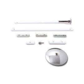 X-Pole XPert PRO (PX) Powder Coated White 40 mm 2,16 m -...
