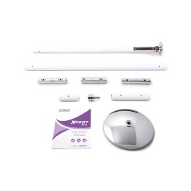 X-Pole XPert PRO (PX) Powder Coated White B-Stock 40 mm...