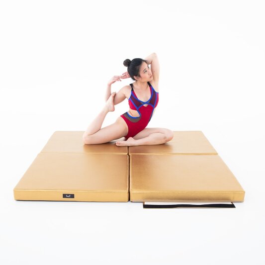 Pole Dance Matte Lupit Pole PREMIUM Multi Use Square 150 cm Gold