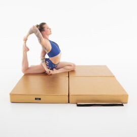 Pole Dance Matte Lupit Pole PREMIUM Multi Use Square 150 cm Gold