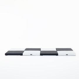 Pole Dance Matte Lupit Pole PREMIUM Multi Use Square 150 cm Silver