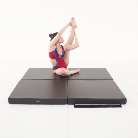 Pole Dance Matte Lupit Pole PREMIUM Multi Use Square 150 cm Black