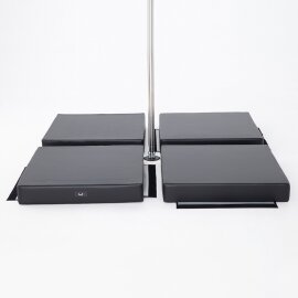 Pole Dance Matte Lupit Pole PREMIUM Multi Use Square 150 cm Black