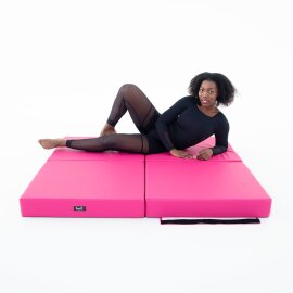 Pole Dance Matte Lupit Pole PREMIUM Multi Use Square 150 cm Pink
