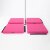 Pole Dance Matte Lupit Pole PREMIUM Multi Use Square 150 cm Pink