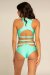 Paradise Chick Shorts Miami Lime
