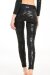 Paradise Chick Leggings Superhero Sticky V-String Zebra Black XS