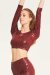 Paradise Chick Top Superhero Sticky Leopard Cherry M