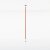 Lupit Pole Classic G2 Quick Lock 45 mm Desert Flower Powder Coated 2,34 m - 3,33 m