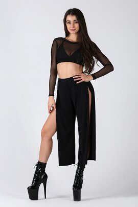 REV ACTIV Sensual Exotic Pants Black M
