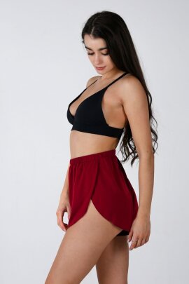 REV ACTIV Flow Shorts Exotic Wine M/L