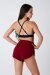 REV ACTIV Flow Shorts Exotic Wine M/L