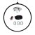 PoleSports Aerial Hoop Ø 26,9 mm Complete Set "Starter" with Tape Service