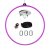 PoleSports Aerial Hoop Ø 26,9 mm Complete Set "Starter" with Tape Service