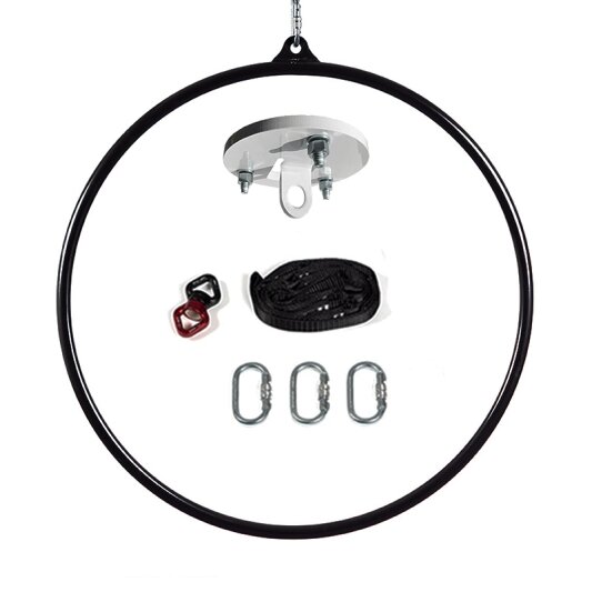 PoleSports Aerial Hoop Ø 26,9 mm Complete Set "Starter"