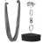 PoleSports Aerial Yoga Hammock incl. Crash Mat, Ceiling Mount and Suspension Accessories