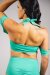 Off the Pole Top Esmeralda Aqua Green XS
