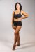 Off the Pole Crop Top Denim Black XS