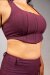 Off the Pole Crop Top Denim Blush L