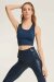 Paradise Chick Leggings Superhero Sticky High Waist Leopard Denim Blue XL
