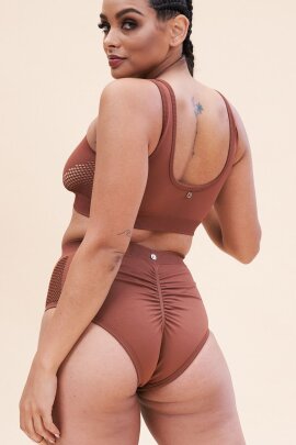 Lunalae Top Gaby Seamless Brown