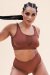 Lunalae Top Gaby Seamless Brown M