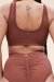 Lunalae Top Gaby Seamless Brown M