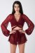 REV ACTIV Shorts with Skirt With Pleasure Wine XL